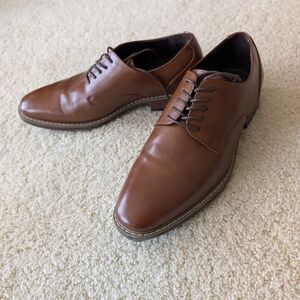 Cole Haan Brown Leather Men's Oxfords